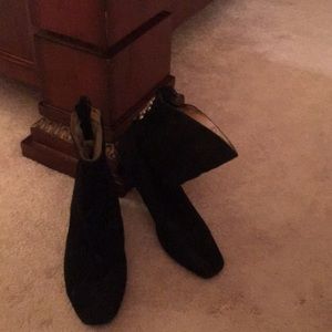 Black Suede Rockport Boots